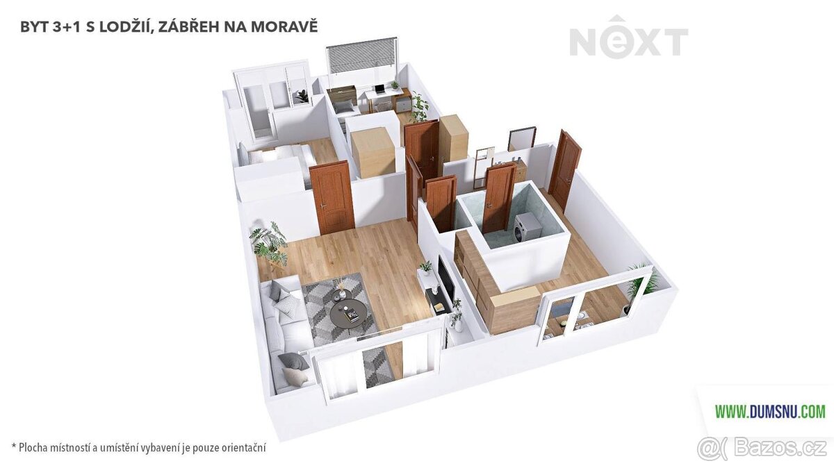 Pronájem byt 3+1, 67㎡ - 19