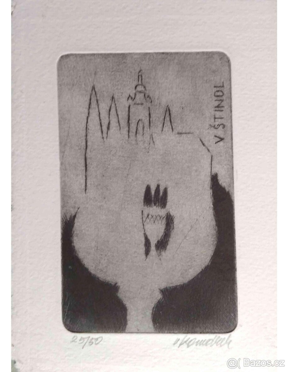 Vladimír Komárek - grafika 1.část - 19