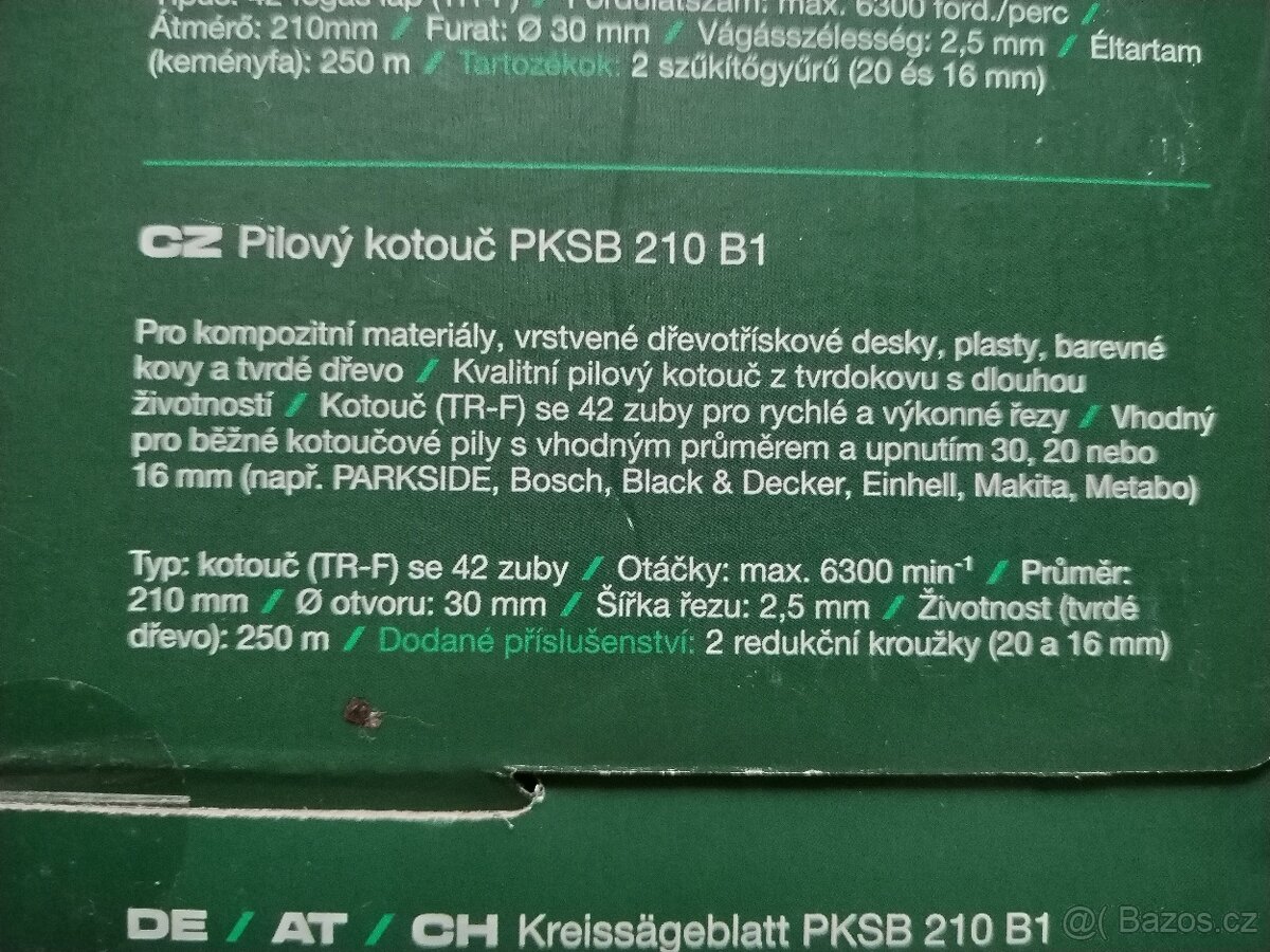 Pilový kotouč - 19