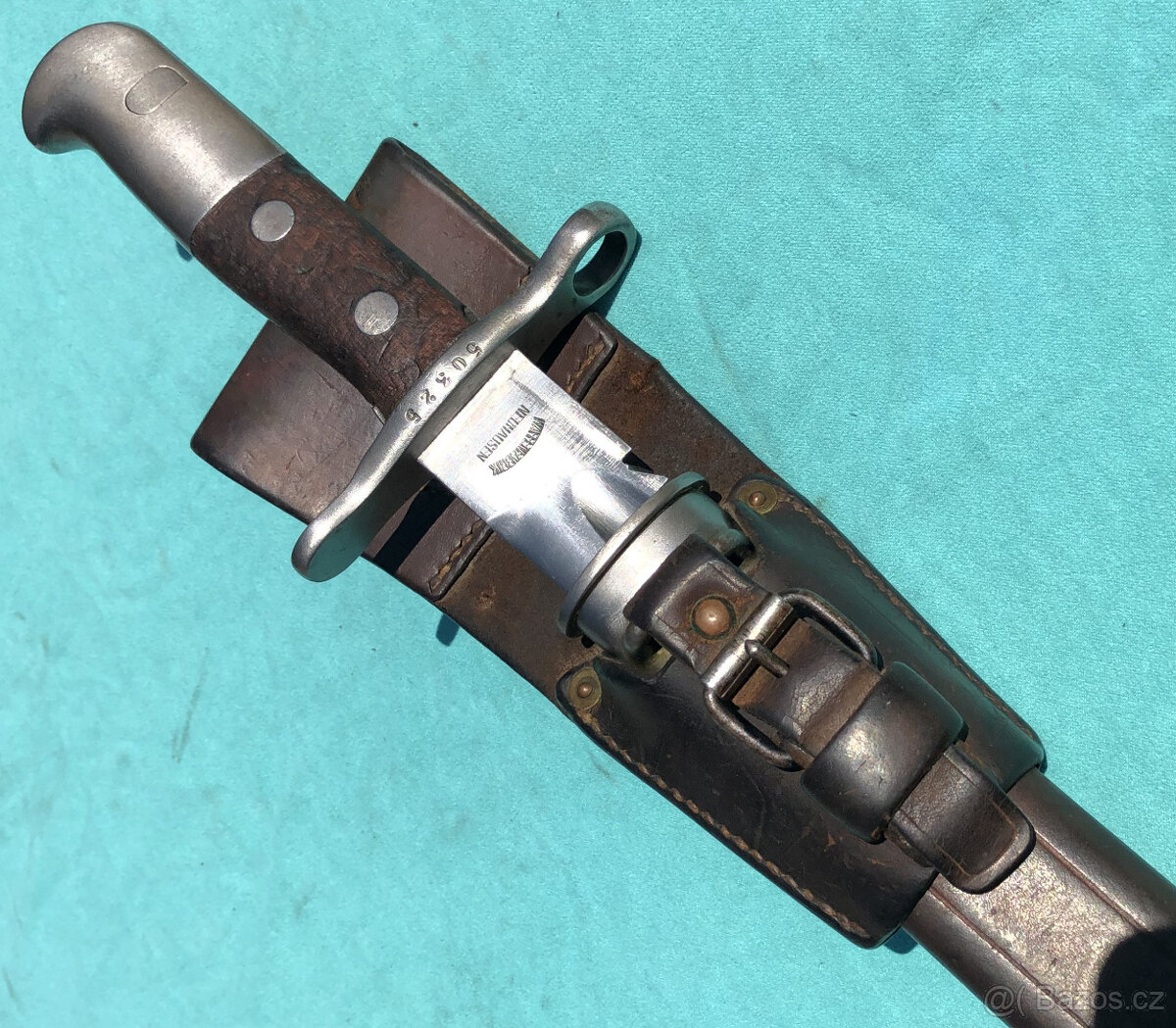 Švýcarský bodák M1914 s pilou - 19