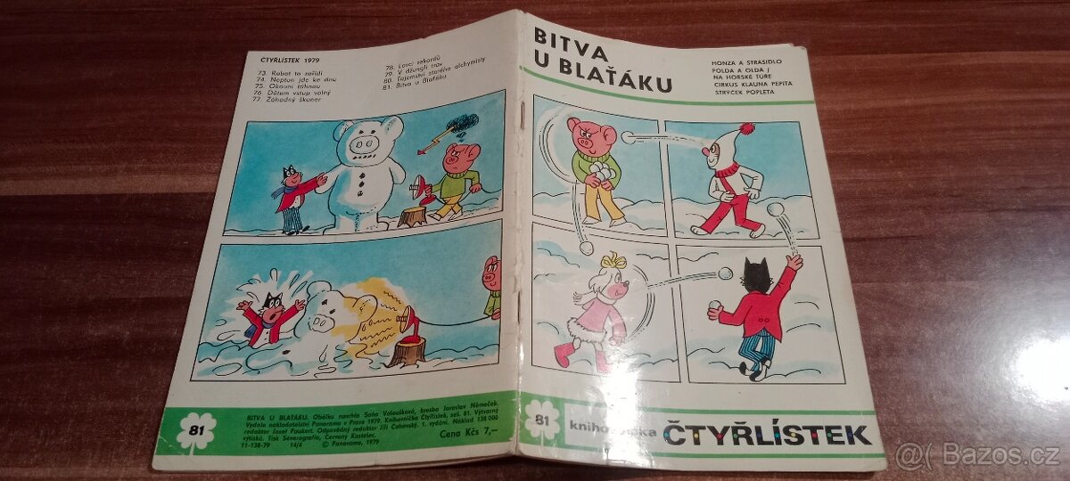 Čtyřlístek č. 73 - 81. Ročník 1979 - 19