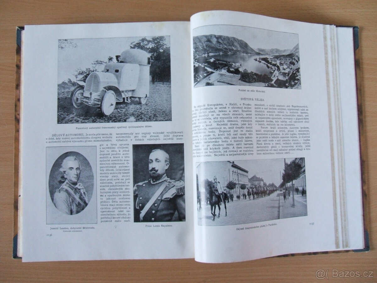 Týden světem - vázaný časopis ročník 1914 - 19