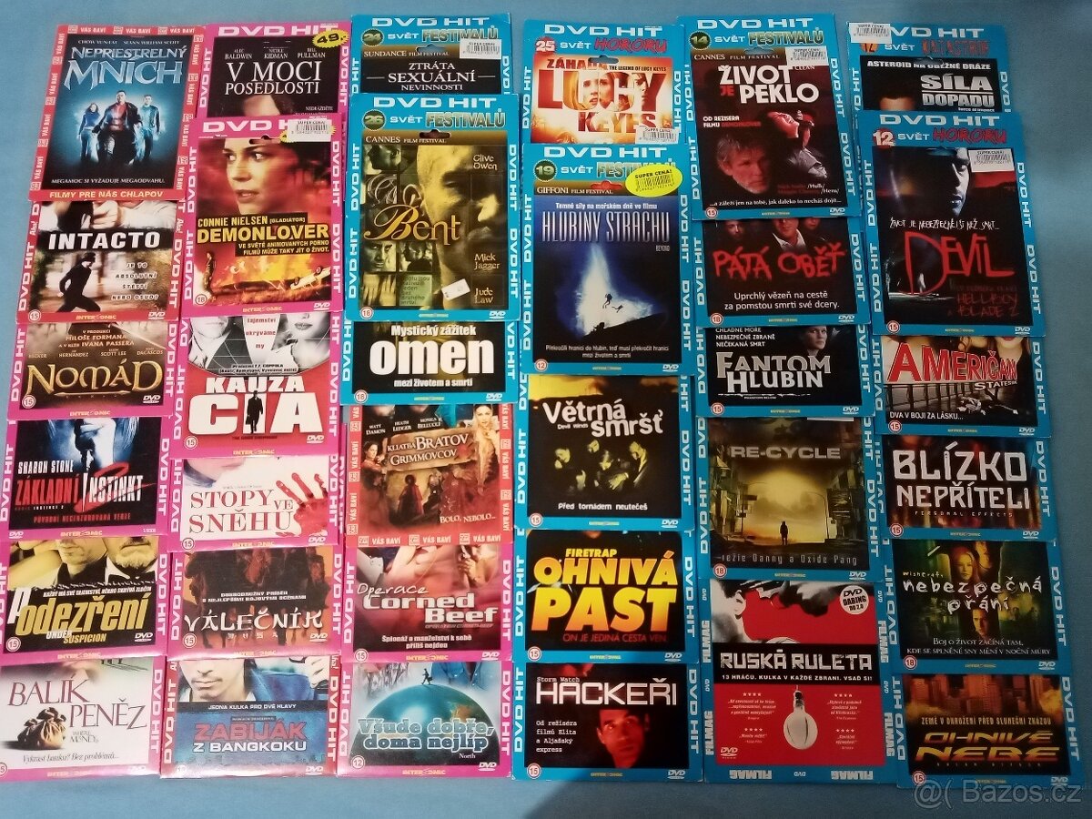 Stovky orig.DVD v pošetkách od 9 Kč - 19