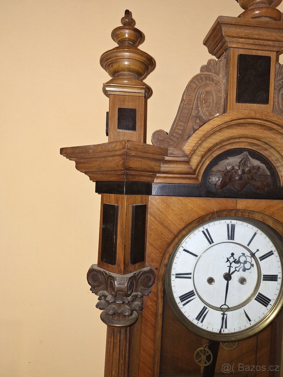 nástěnné dvouzávažové hodiny - 19