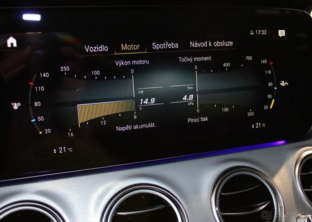 Mercedes-Benz Třídy E 300d 4MATIC DIS+ / 360° / NezT nafta - 19