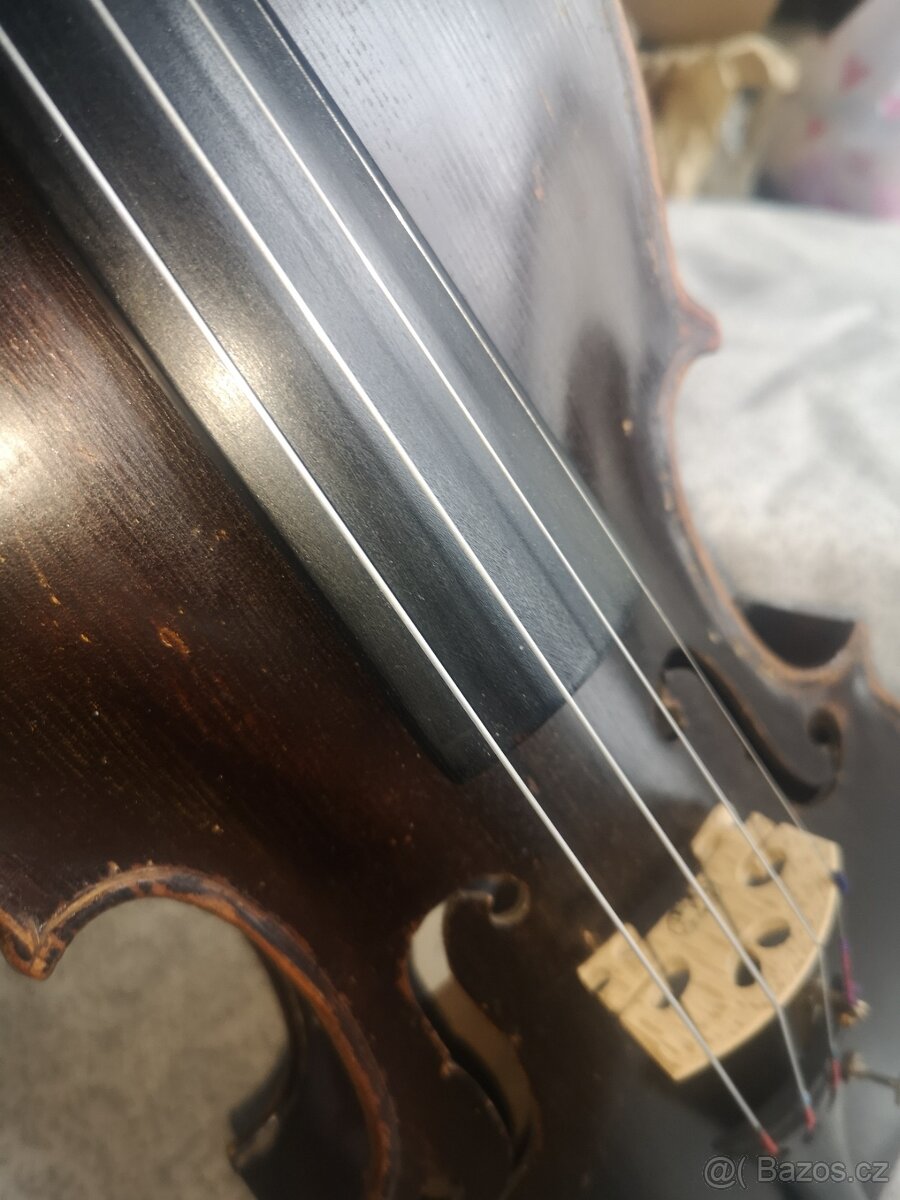 nabízím stoleté černé housle po renovaci - ČTĚTE - 19