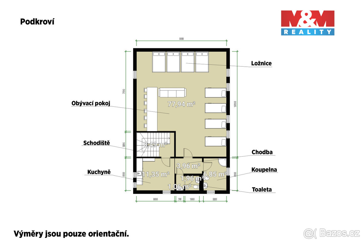Prodej výrobního objektu, 216 m², Stružná - 19