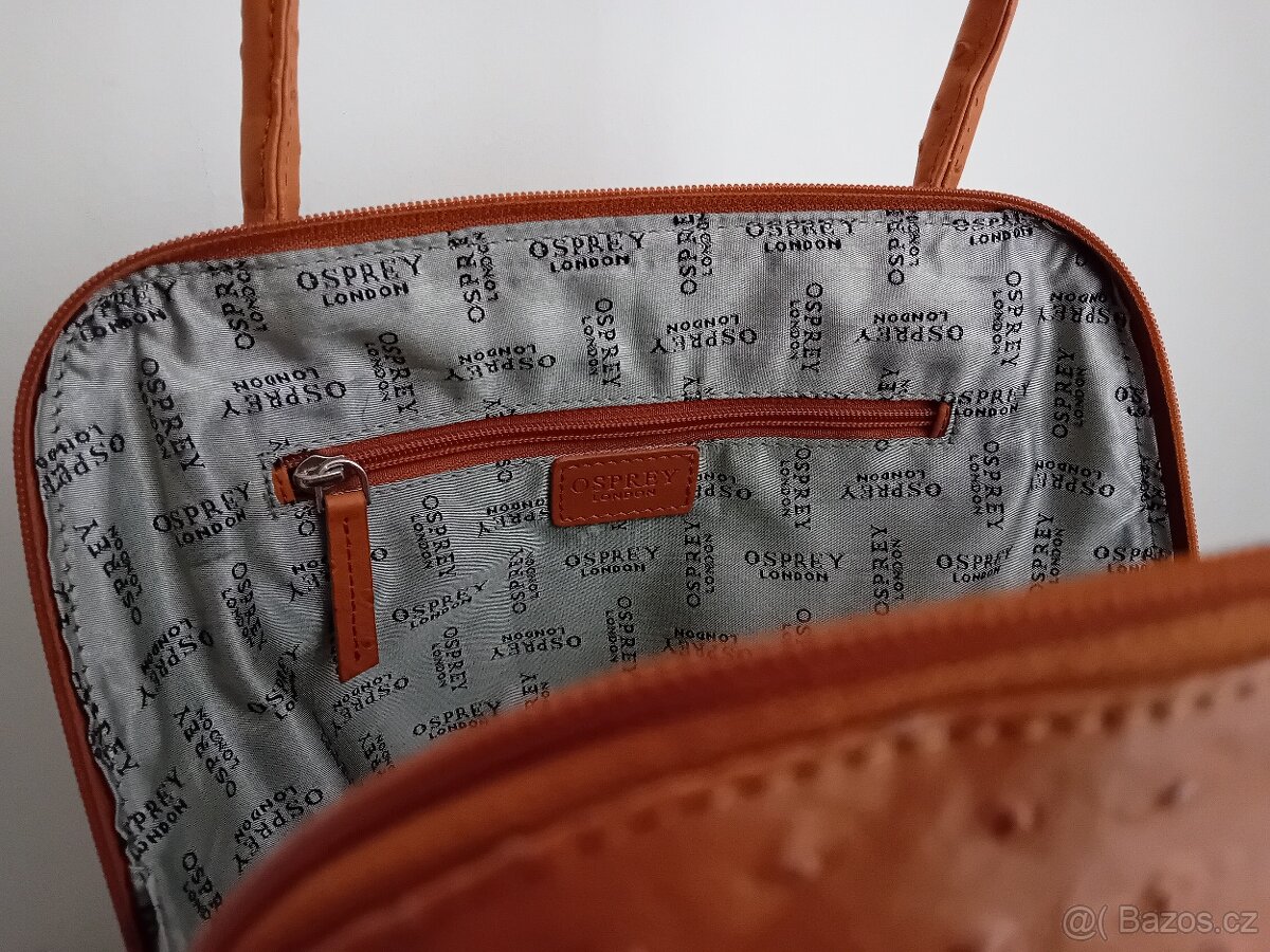 Osprey London dámská luxusní kabelka kožená nová Rezervace - 19