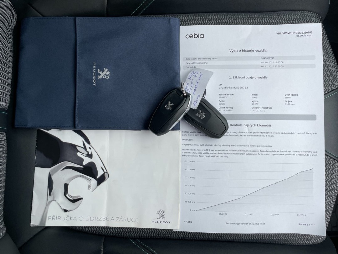 Peugeot 5008 II 1.2PT ALLURE 7míst ČR+1.maj. Tažné. - 19