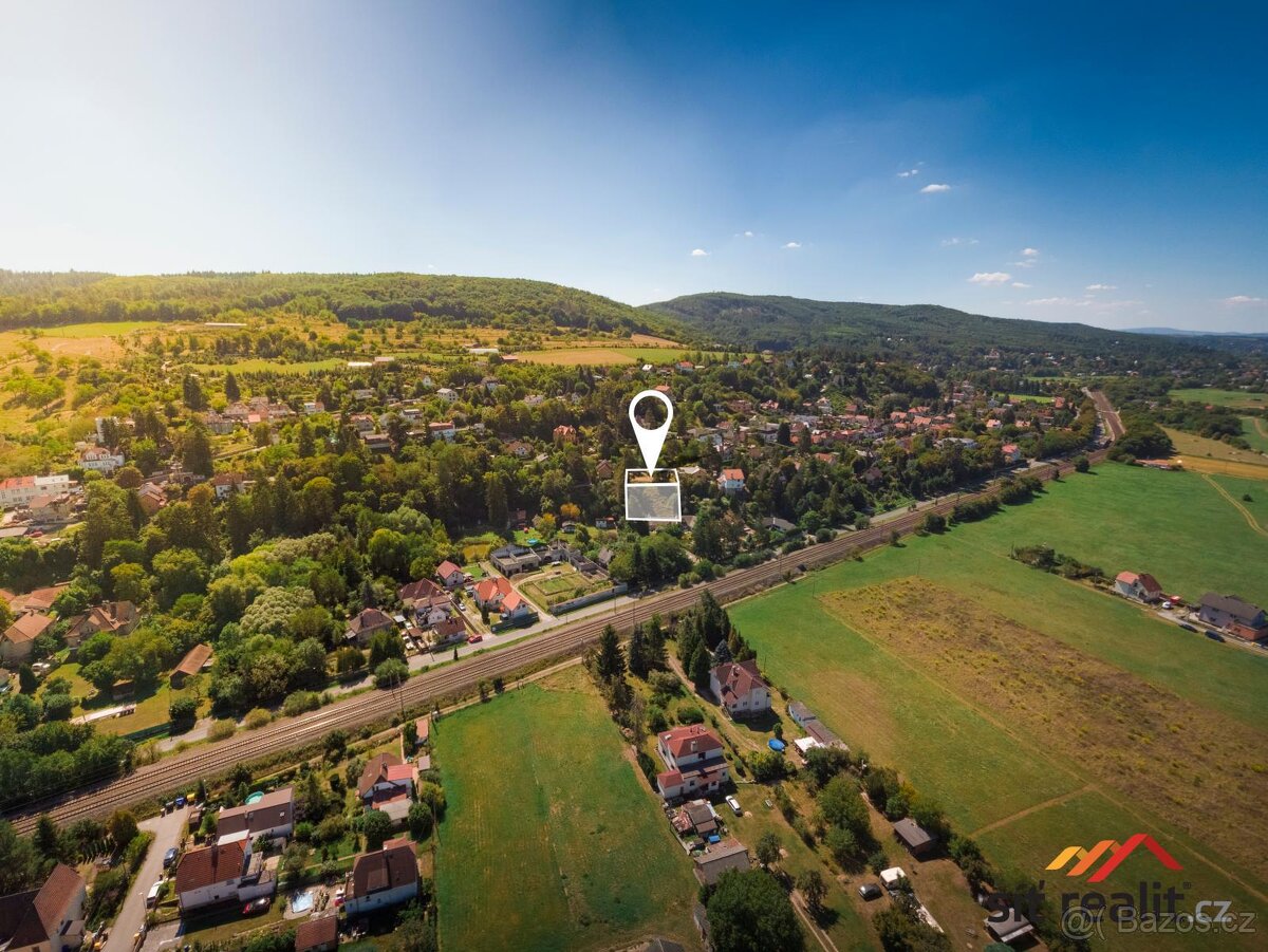 Exkluzivní pozemek pro stavbu RD, 1880 m2, Všenory, Praha - - 19