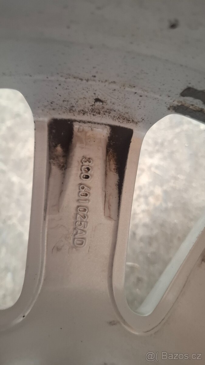 Alu kola originál Volkswagen 5x112 R16 Dunlop - 19