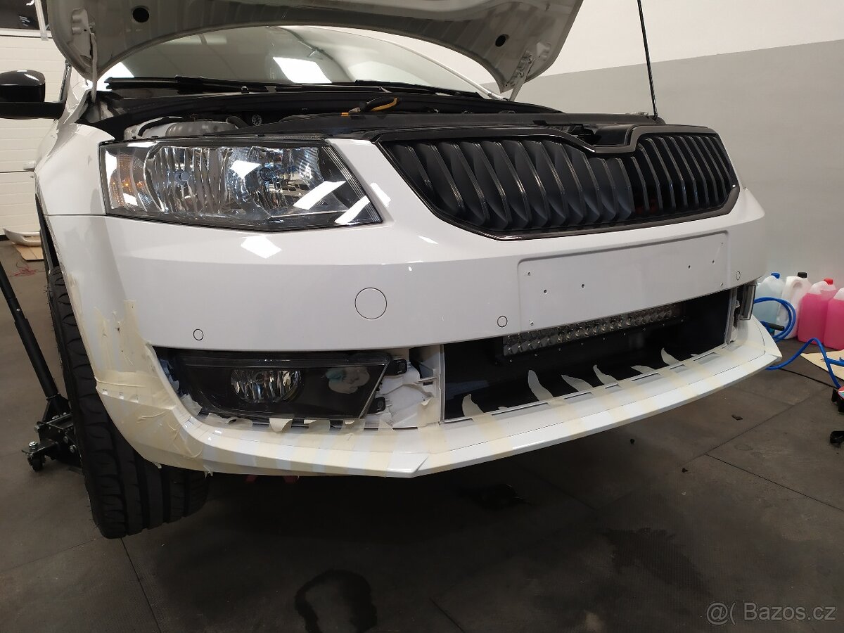 Škoda Octavia III 3.generace přední spoiler originál Benet - 19