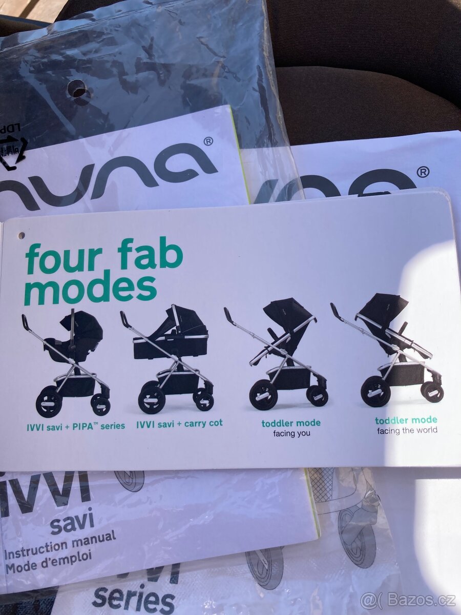 Kočárek NUNA IVVI SAVI COFFEE - 19