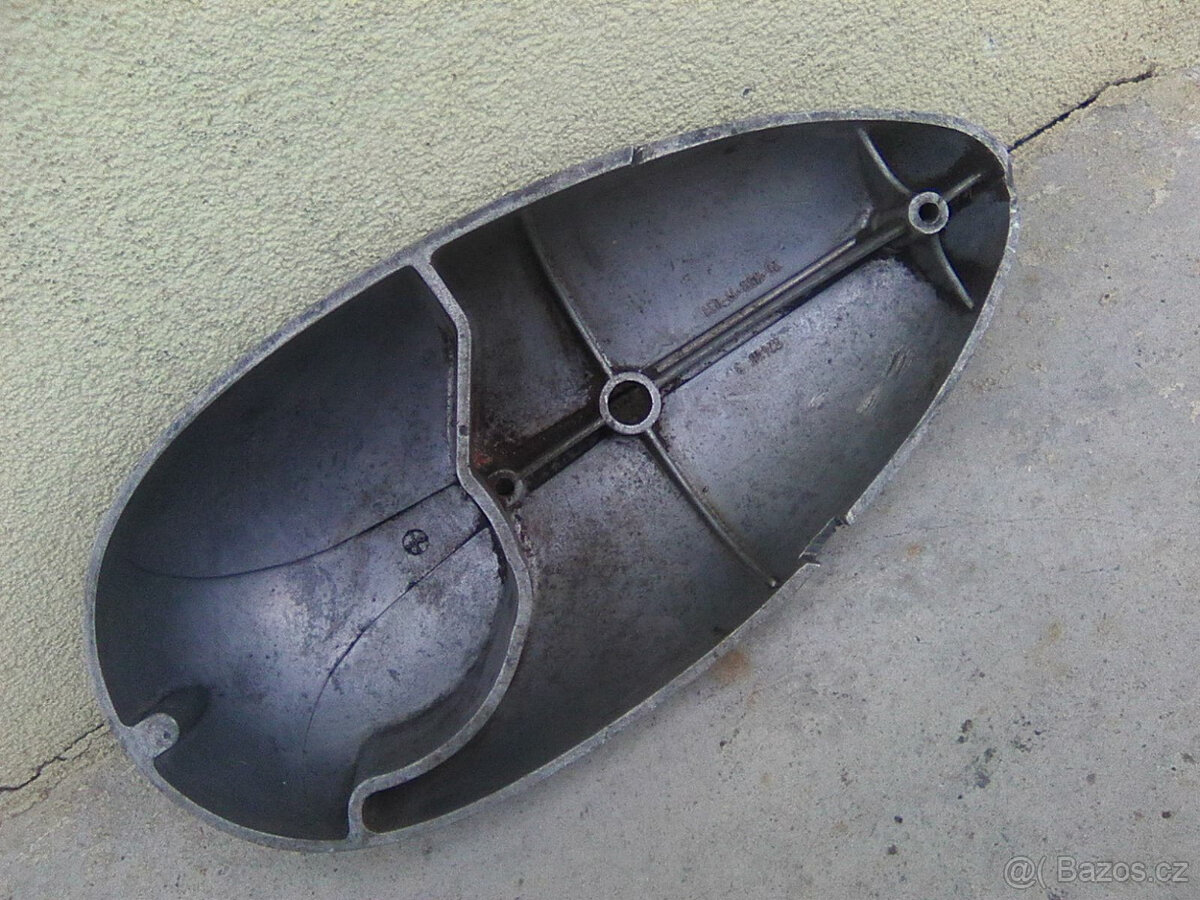 Jawa 250/350 Kývačka ND-kryty řetězu a motoru,nádrž,blatníky - 19