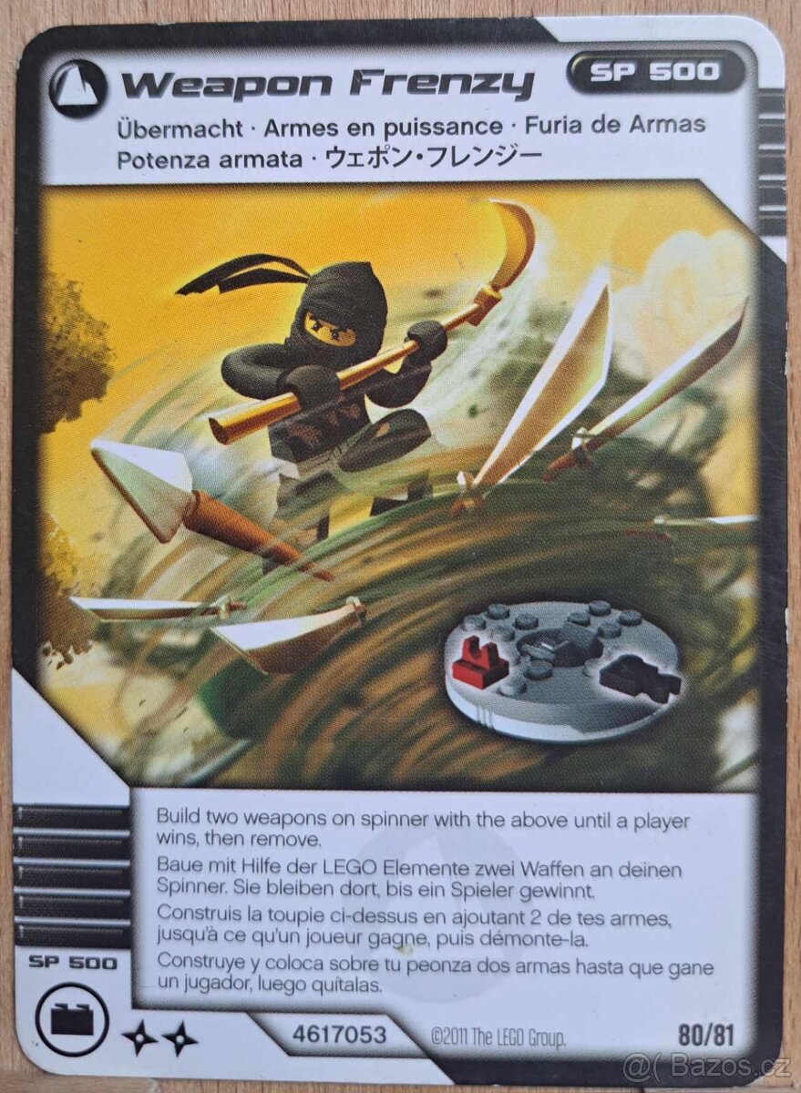 🎴 Lego Ninjago Karty 2011 a 2012 🎴 - 19