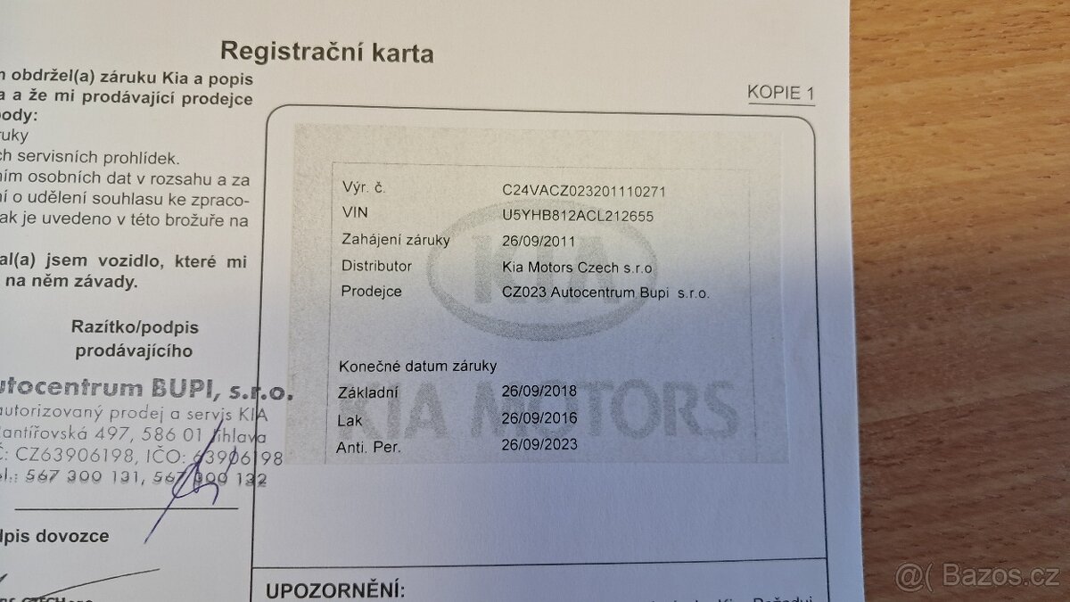 Kia Cee´d, Kombi 1.6i / 92KW - 19