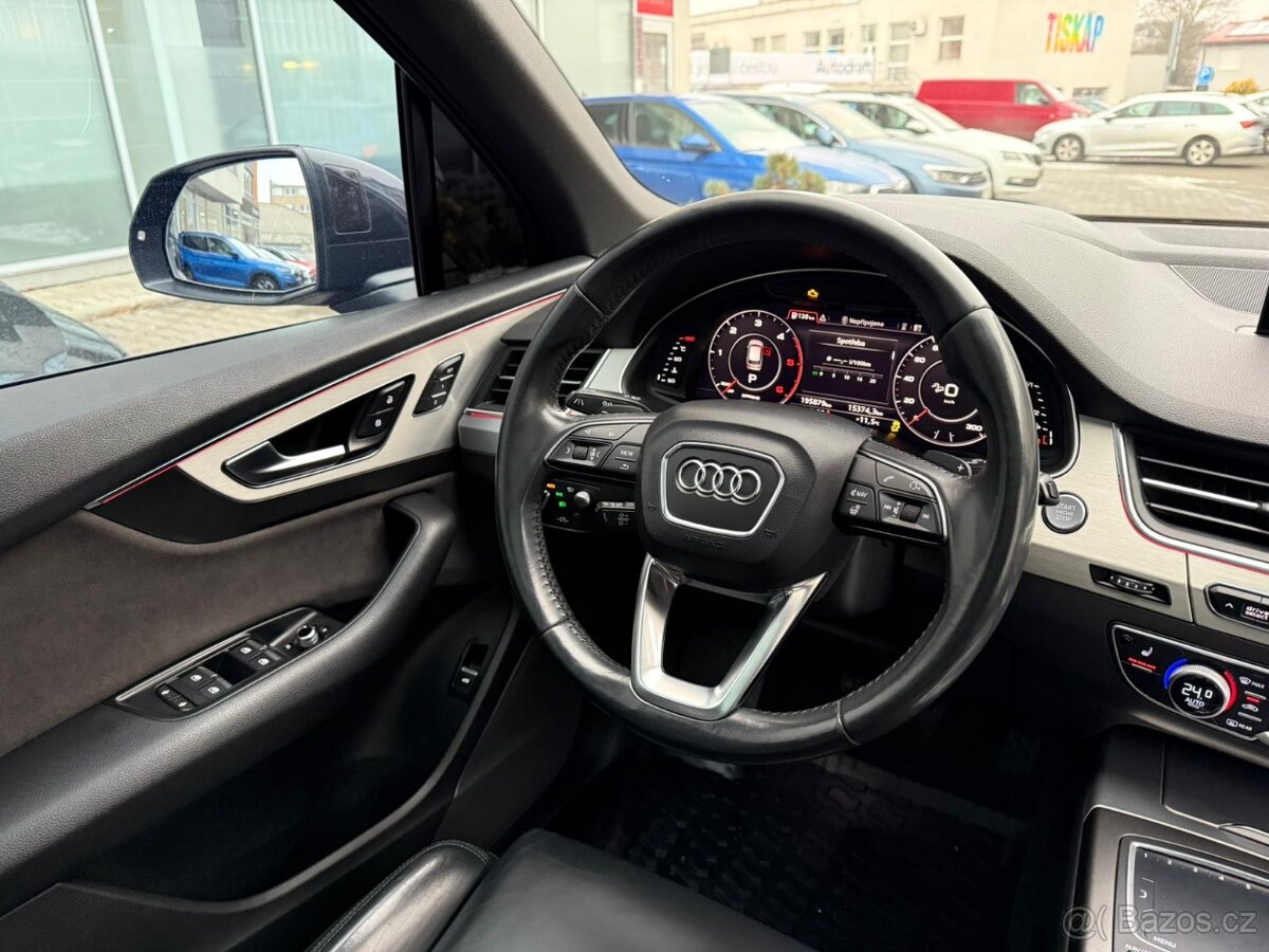 Audi Q7 3.0 TDI V6 4x4 200kw S-Line Tažné - záruka Autodraft - 19