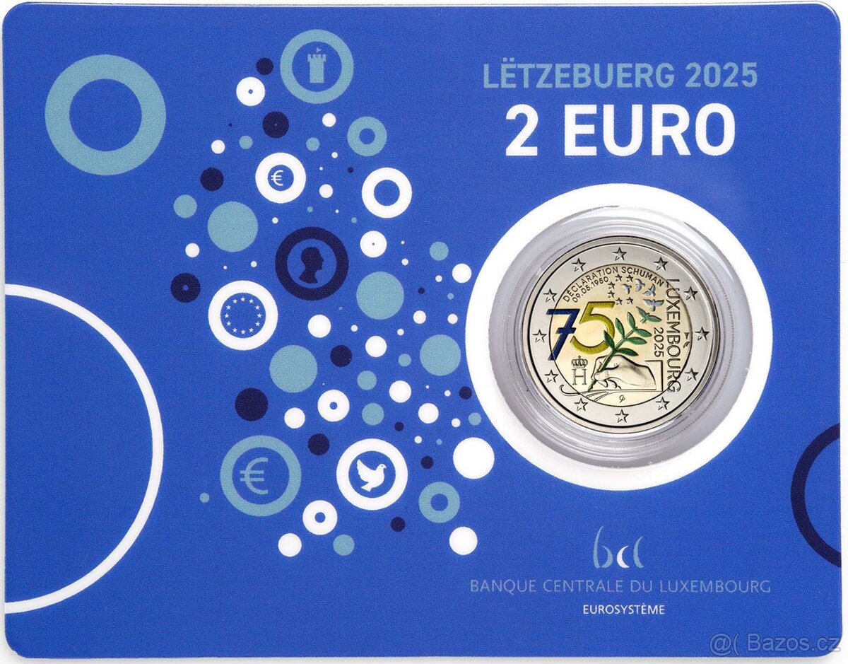 Euro pametni mince 2025 - mozne predani v Praze - 19