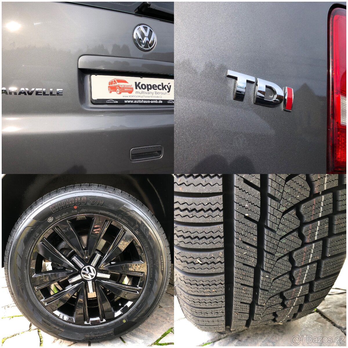 VW Caravelle T5 LONG Tažné barva Natural Grey Multivan - 19