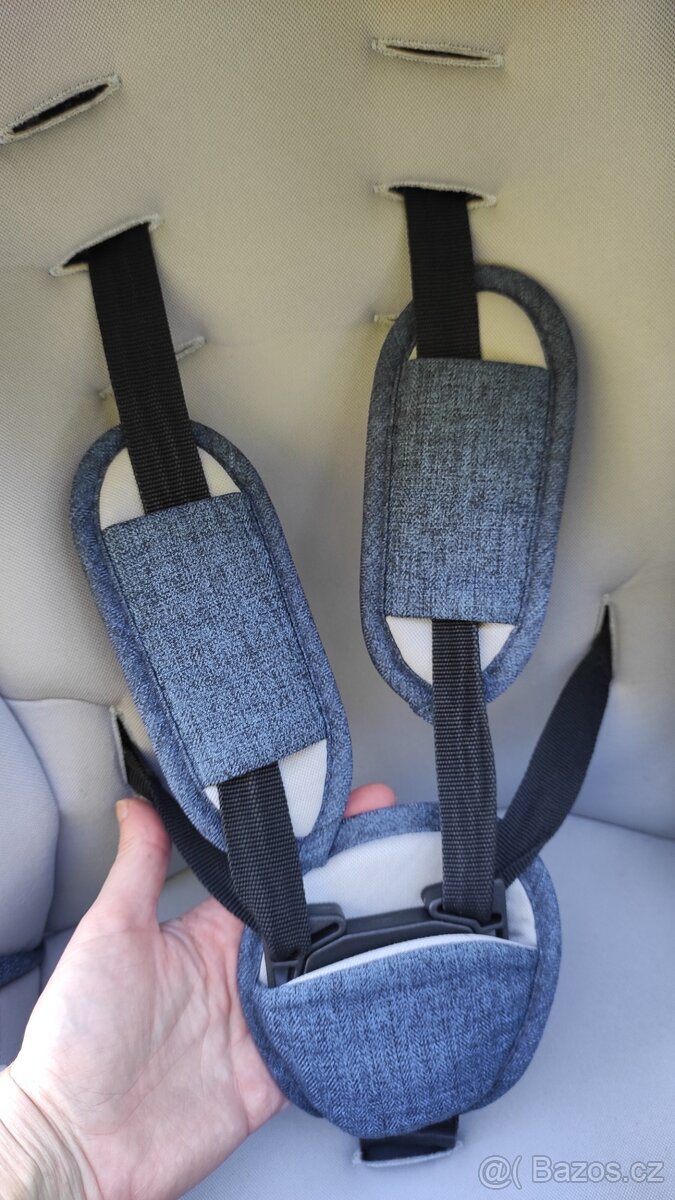 Kočárek Noordi Fjordi Jeans Blue - 19