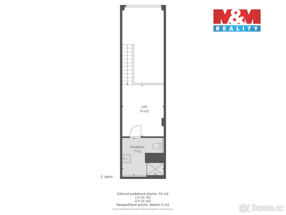 Prodej bytu 2+kk, 58 m², Praha, ul. Kolbenova - 19
