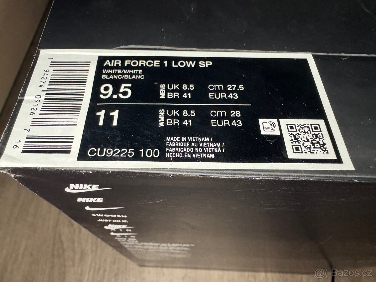 Nike Air Force 1 Low Supreme White - 19