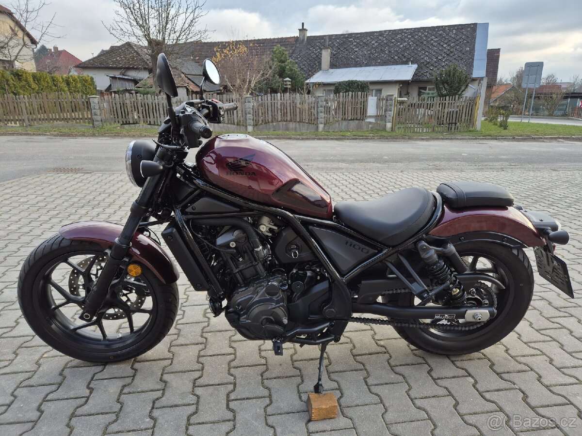 Prodám HONDA CMX1100 Rebel DCT, r. v. 2021, ABS, ČR, 357km - 19