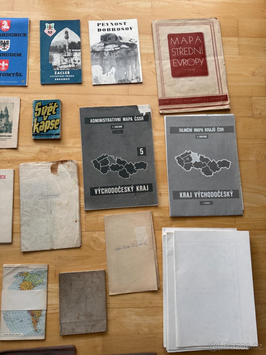 Staré mapy , průvodce - 19