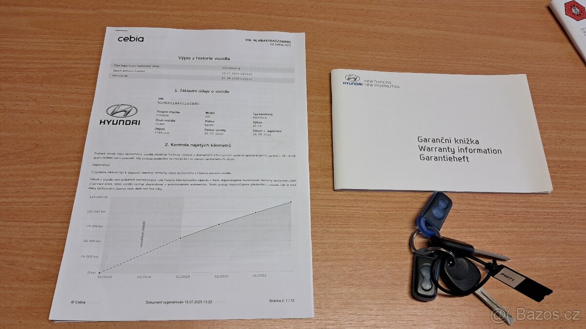 Hyundai i20, 1.2i / 62KW 1.MAJITEL ČR - 19