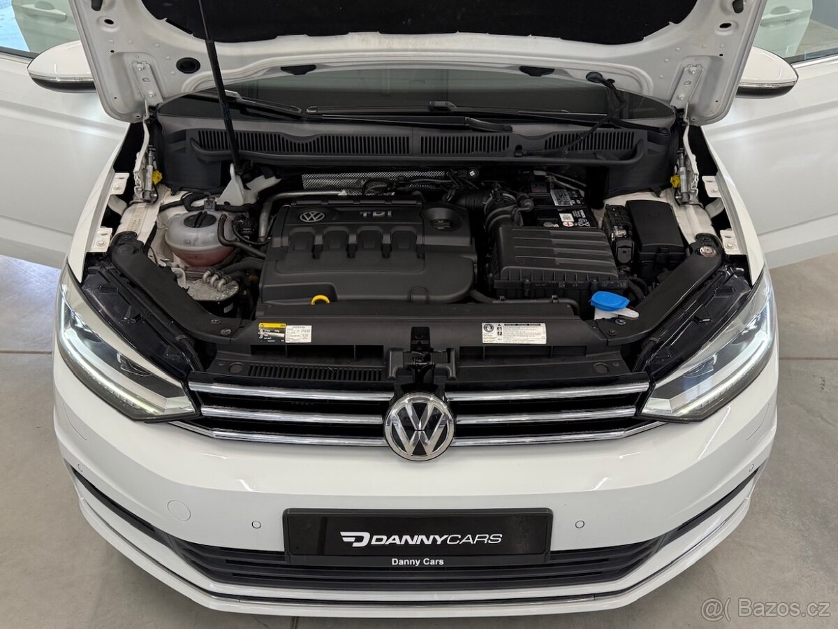 VW TOURAN 2.0TDI 110kw, HIGHLINE, FULL LED, WEBASTO, NAVI - 19