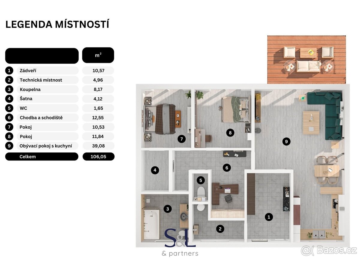Prodej rodinné domy, 106 m² + dalších 108 m² v podkroví - Bř - 19