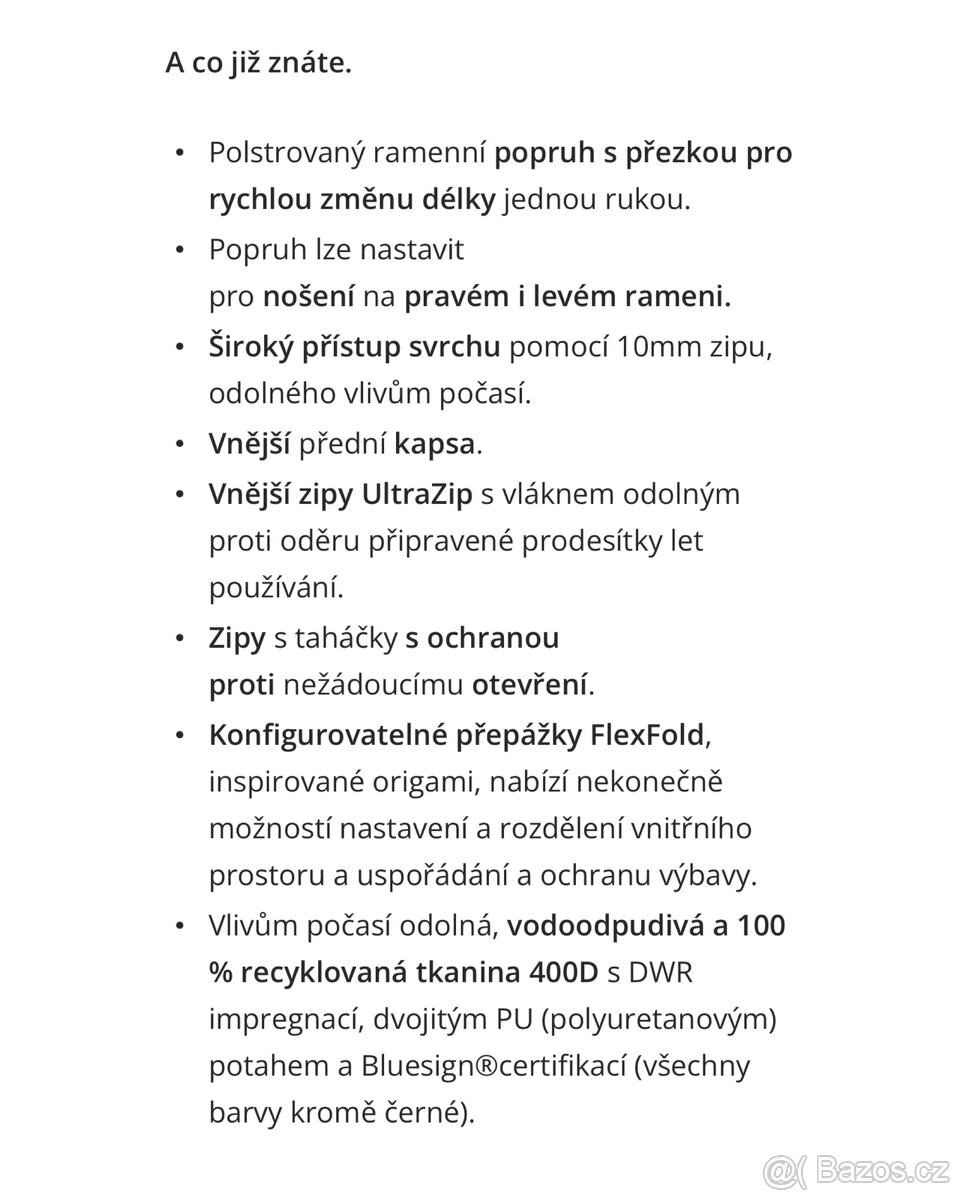 Brašna Peak Design everyday sling 6L - 19