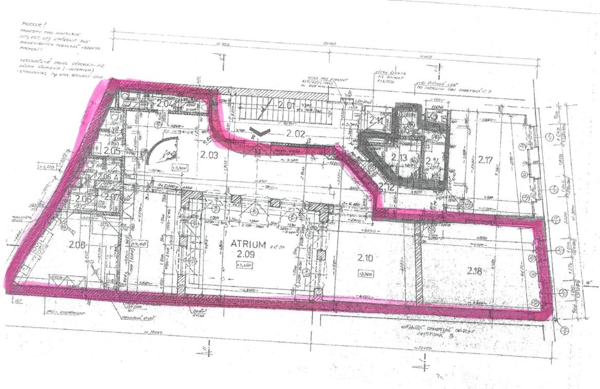 Pronájem restaurace 178m2 v centru města - 19