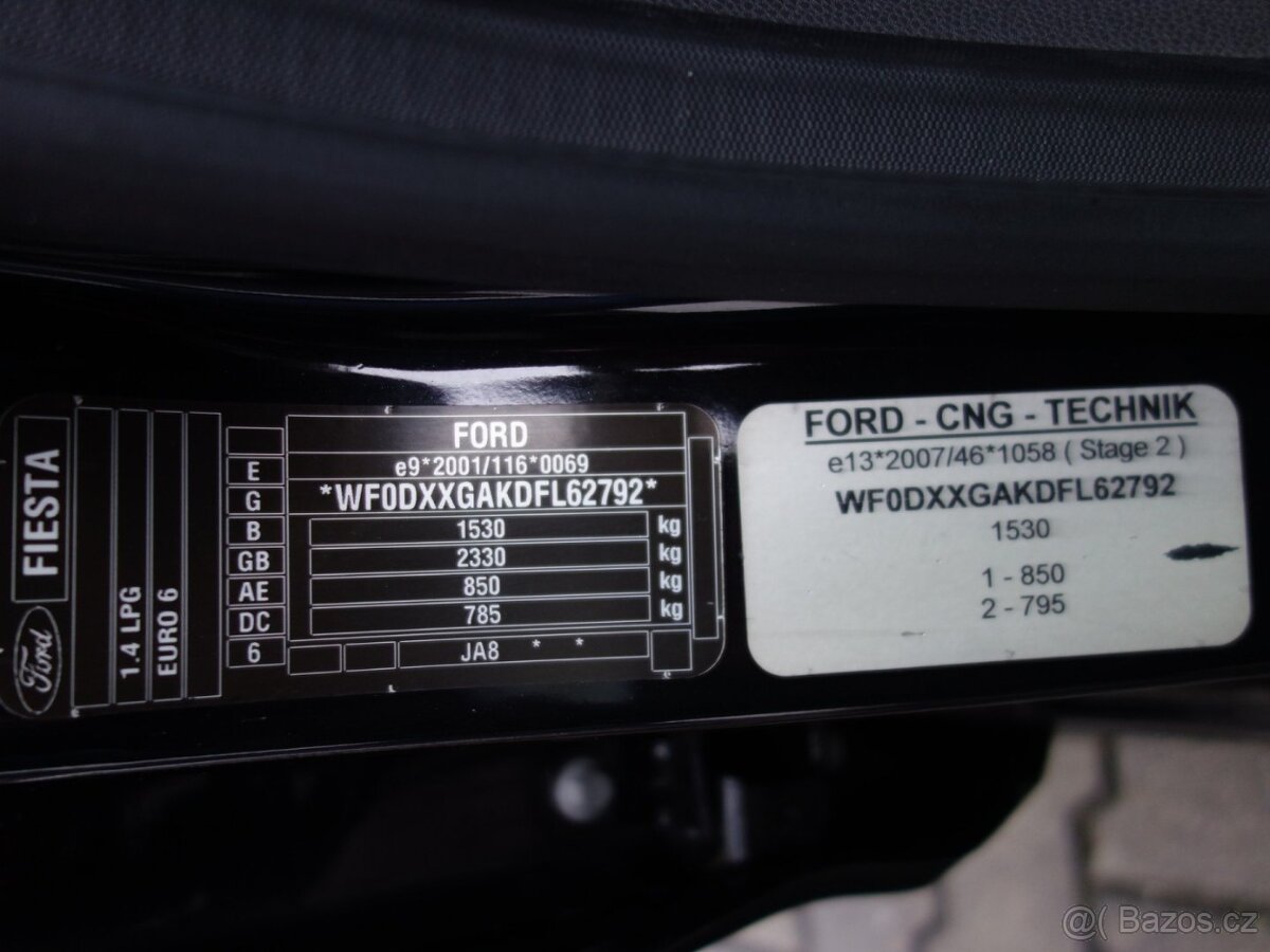 FORD FIESTA 1.4i 16V 71kW LPG - 19