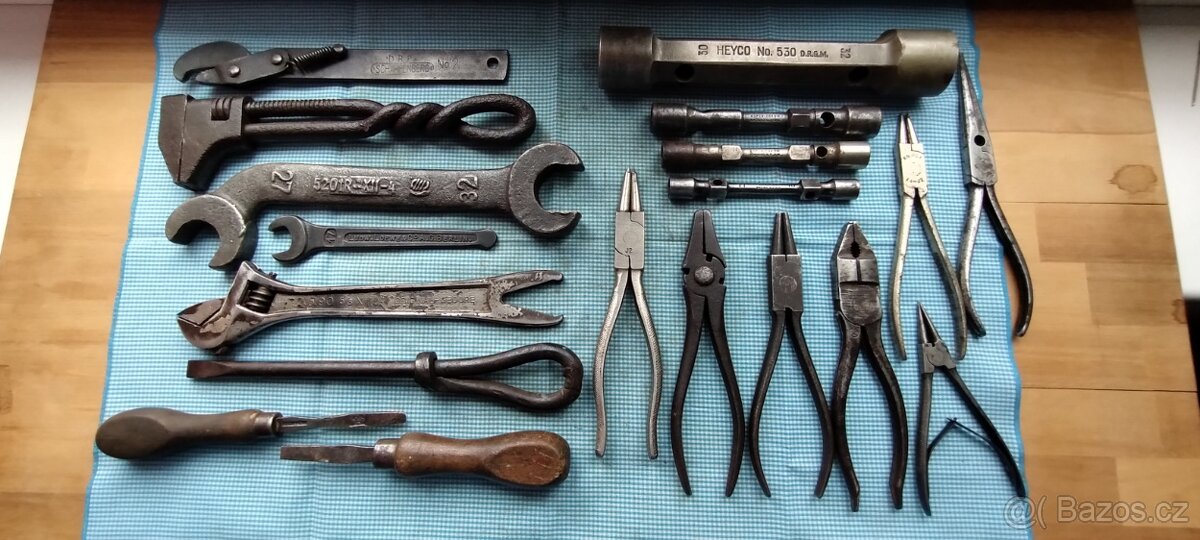 nářadí starožitné,většinou říšské,vše funkční - 19
