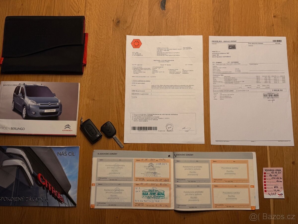 CITROEN BERLINGO MULTISPACE 1.6i 88KW 80-TKM/SERVIS CITROEN - 19