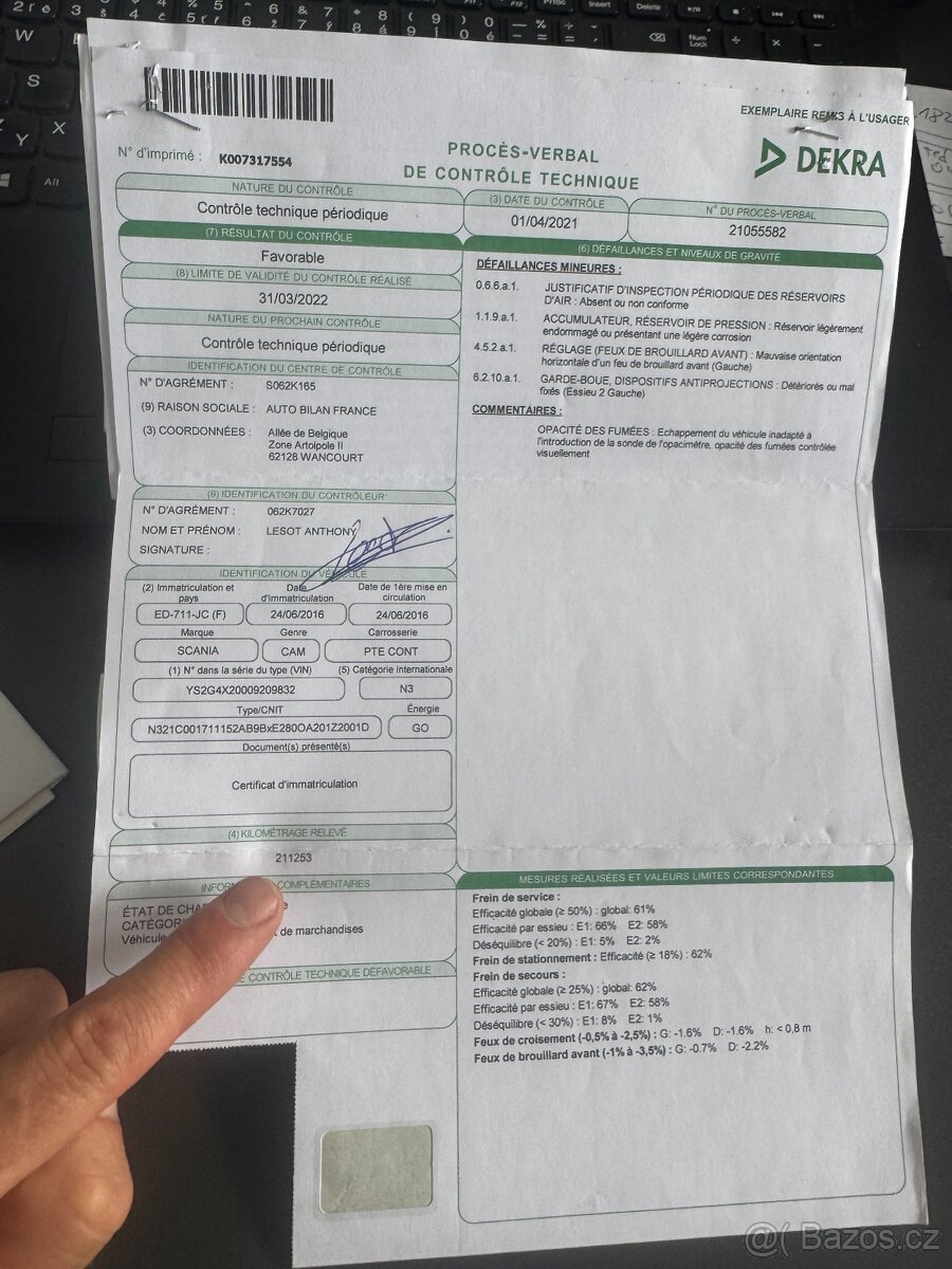 SCANIA G280, EU6, 2016, 385TKM,20 PALET - 19