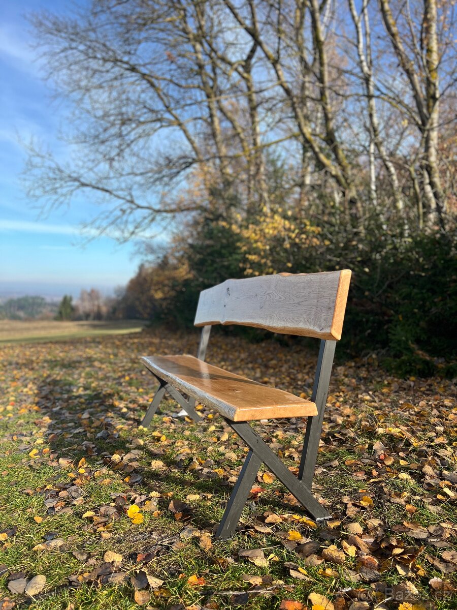 Zahradní lavička : DUB - doprava zdarma - 19