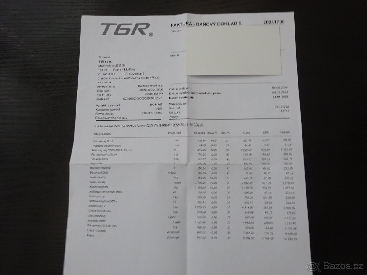 Volvo C30 1.6 D r.v.2011 (84 kw) stk:3/2026 - 19