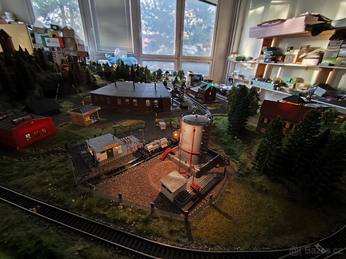 Kolejiště H0 250 x 160 cm - 19