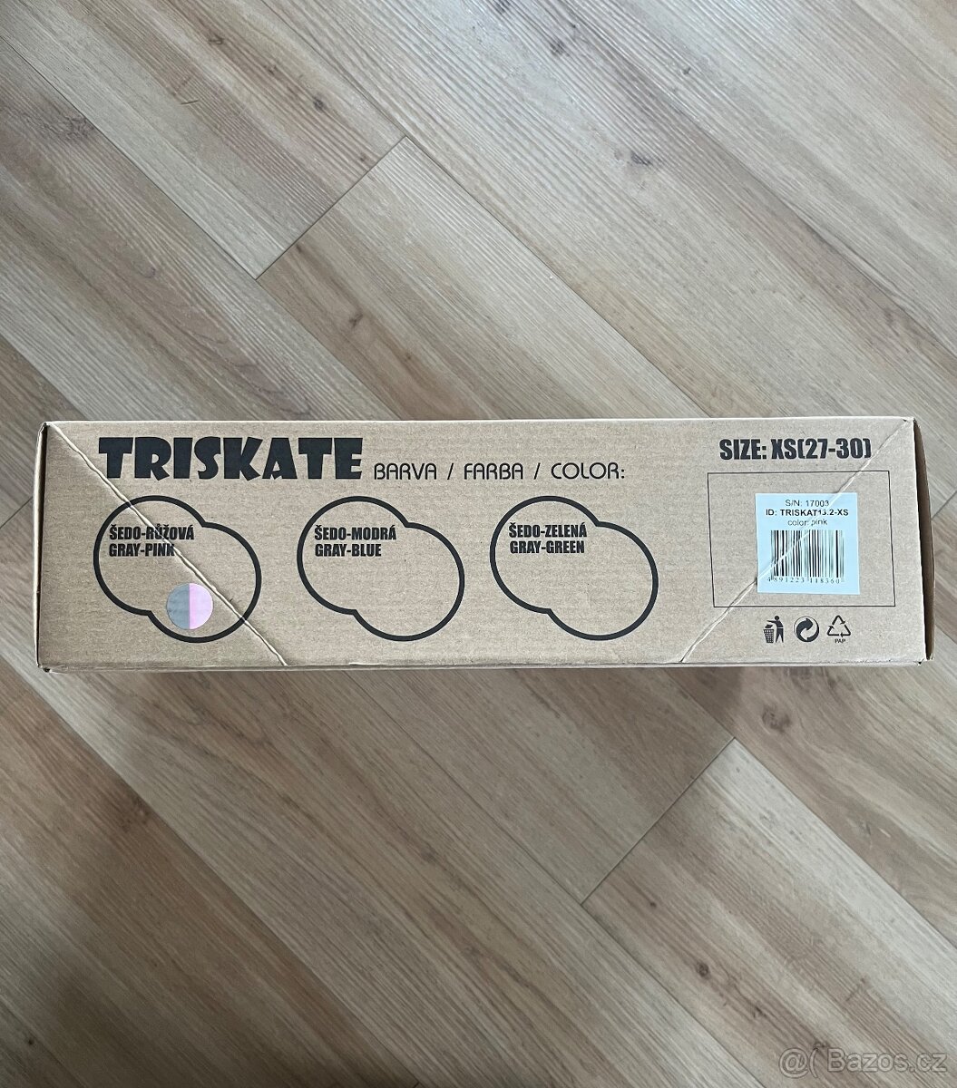 Kolečkové brusle Triskate Basic RULYT vel. 27-30. - 19