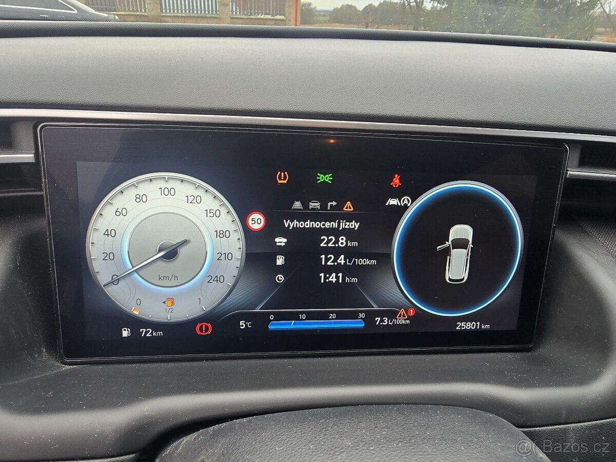 ⭐ Hyundai Tucson 1.6 T-GDI 110 kW, CZ původ, servisní knížka - 19