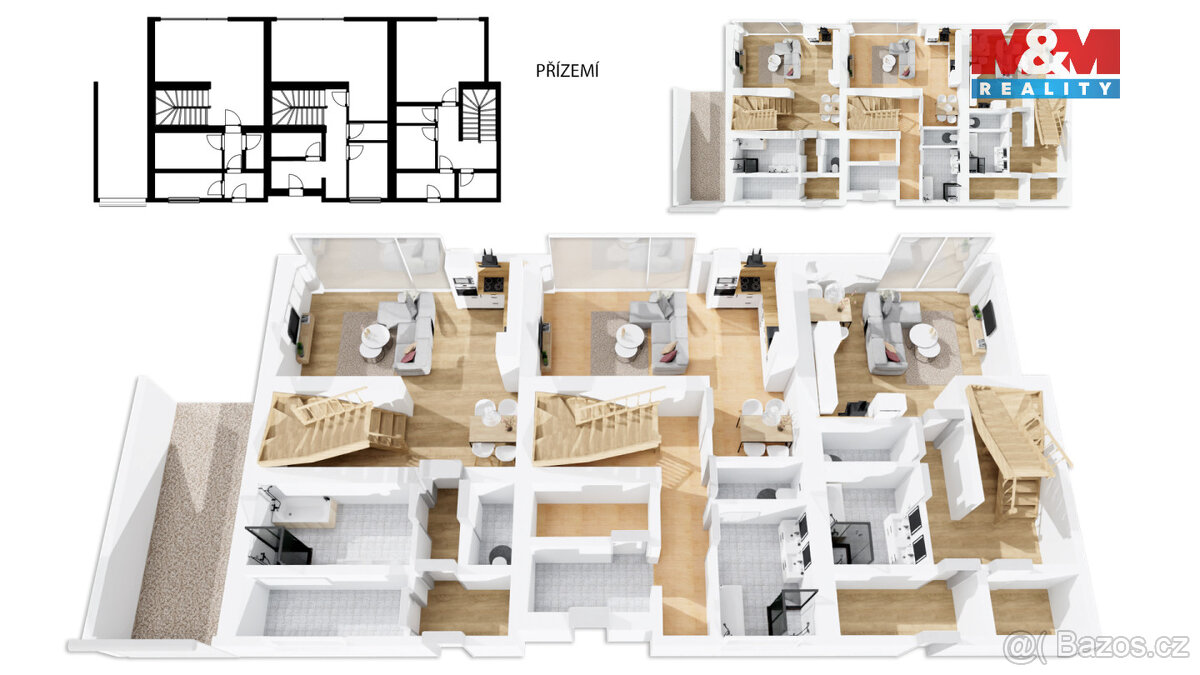 Prodej bytu 4+kk, 110 m², Obrataň - 19