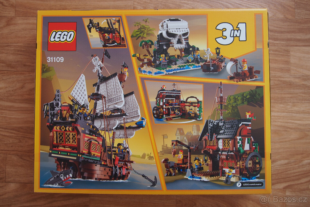 Prodám LEGO Pirates lodě MISB - 19