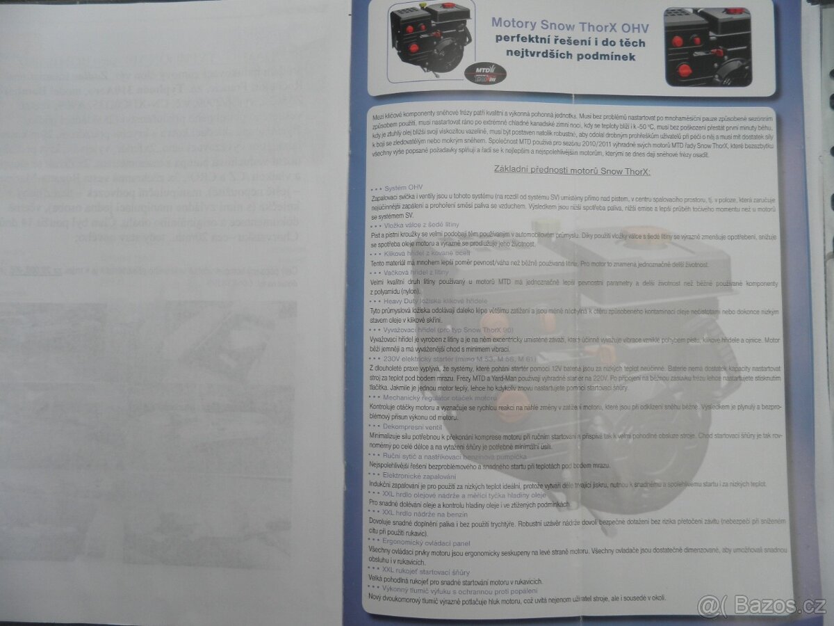 sněžná fréza Yard-Man - 19