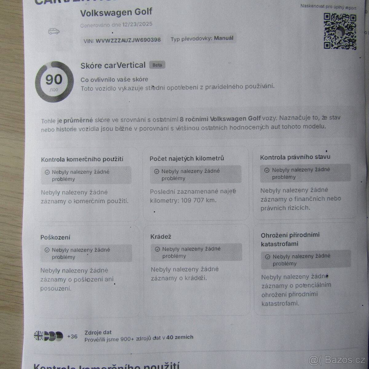 Volkswagen Golf Sportsvan 1,5TSi 96kw, NAVI, 120tkm, 2018 - 19