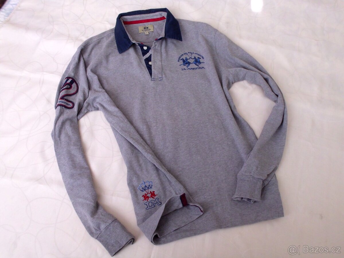 La Martina pánske slim polo tričko XL - 19