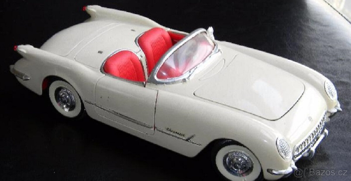 1:18 Chevrolet Corvette 1959 Bburago kartonová krabička - 19