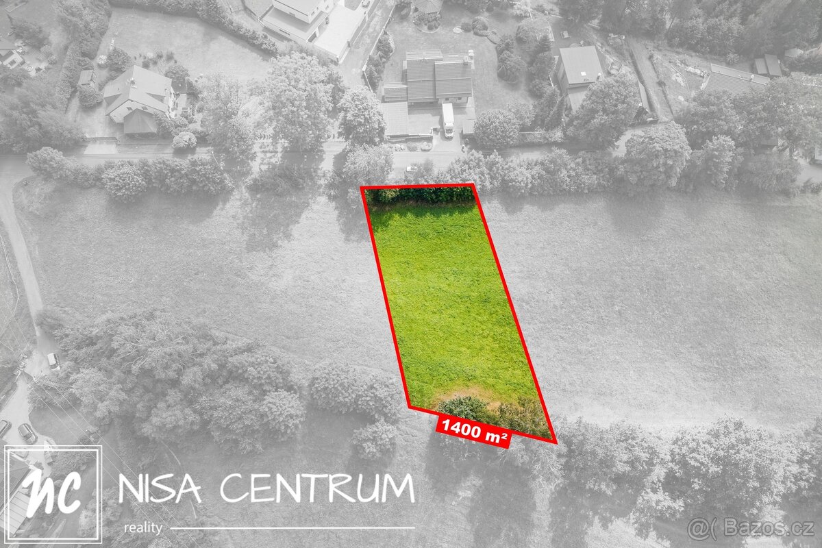 Prodej stavebního pozemku 1 400 m² v Jablonci nad Nisou - Pr - 19