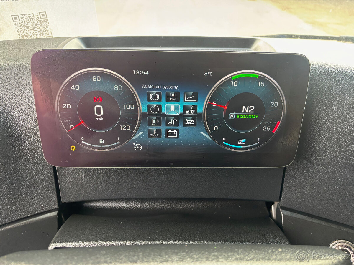 Prodám tahač MERCEDES-BENZ ACTROS 1848 E6 dvouokruhová hydr. - 19